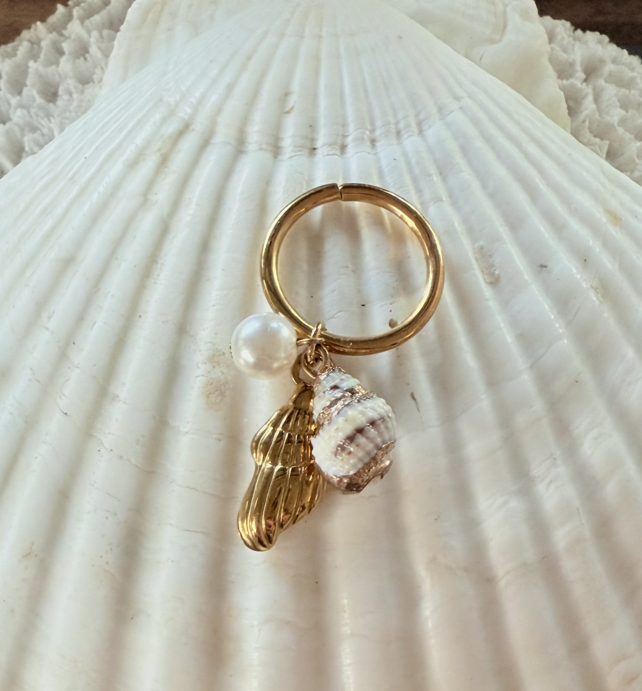 Seashell Daydream Ring