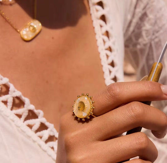Saltwater Shell Ring