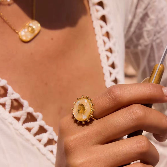 Saltwater Shell Ring