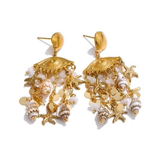 Shell Catcher Earrings