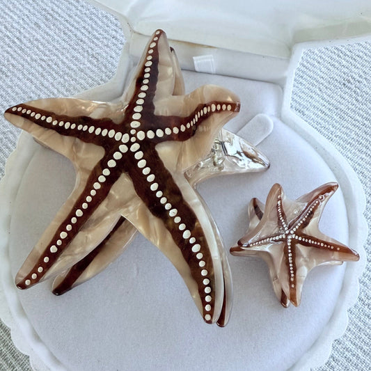 Starfish Hair Clip Small