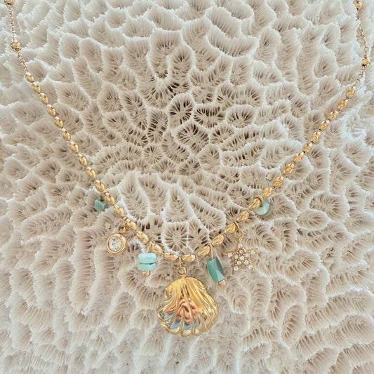 Amazonite Pendant Bracelet