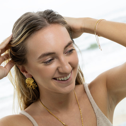 Coral Ocean Earrings