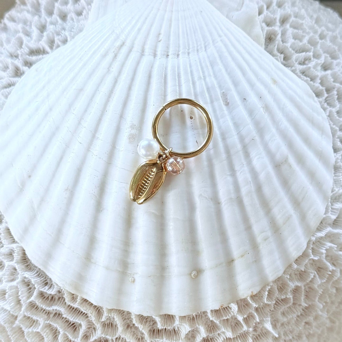 Sunworn Shell Ring