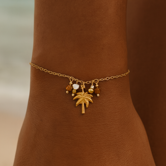 Golden Palm Bracelet