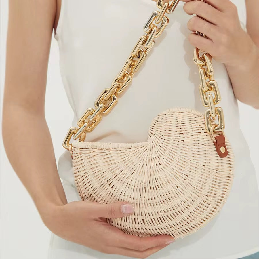 Golden Chain Nautilus Bag