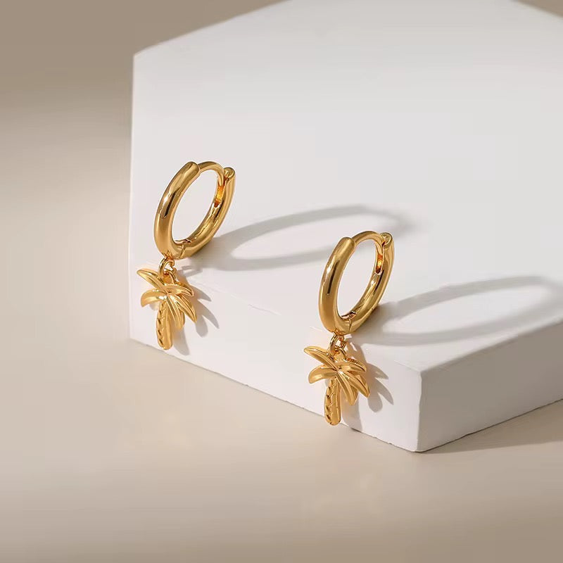 Coconut Tree Earrings