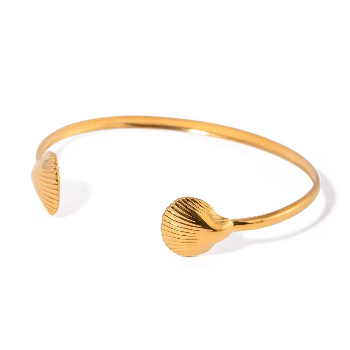 Scallop Cuff Bracelet