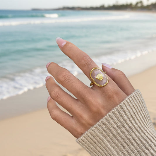 Ocean Scallop Ring