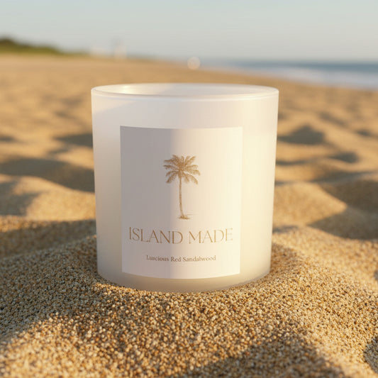Island Made Candle – Coconut & Sandalwood