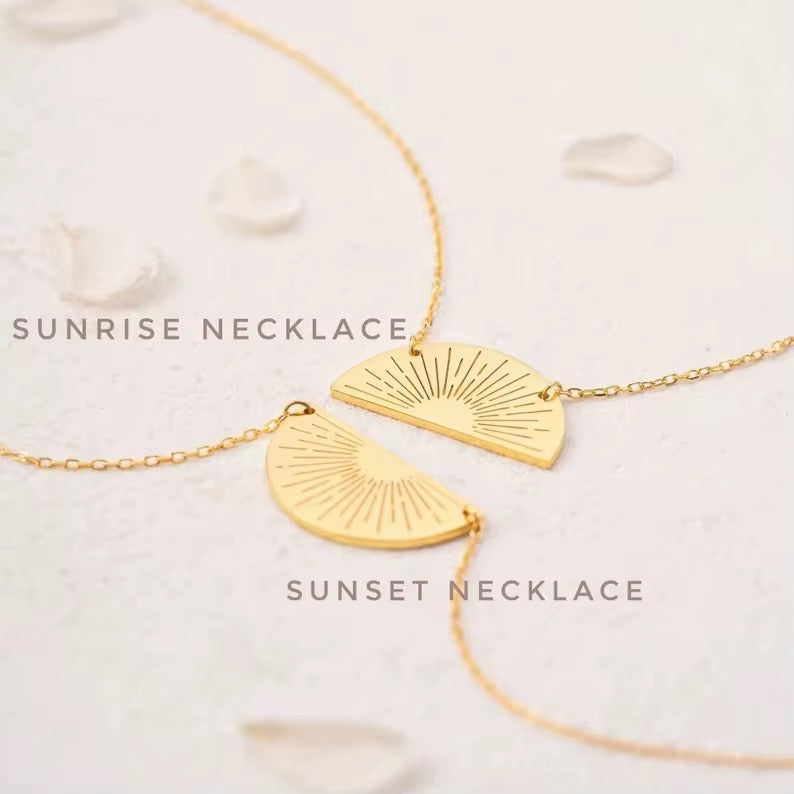 Sunrise Sunset Necklace
