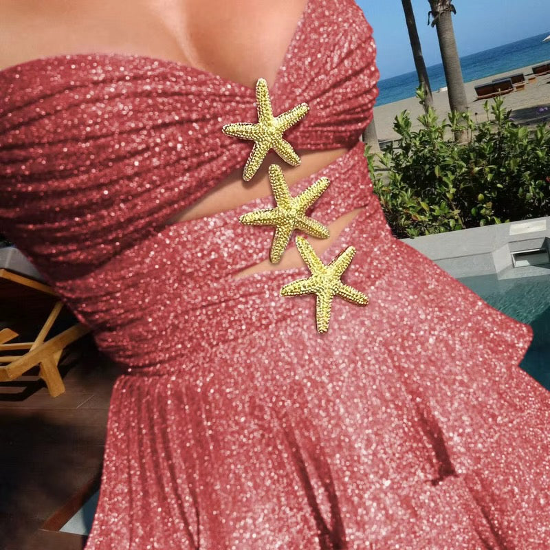 Starfish Ruffle Dress