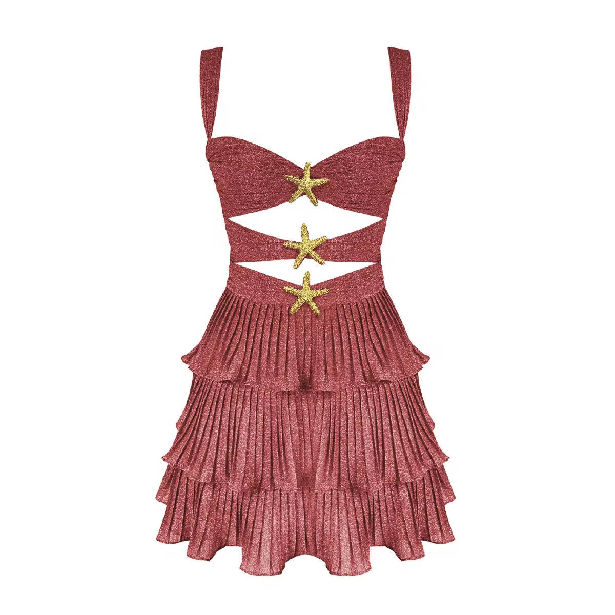 Starfish Ruffle Dress