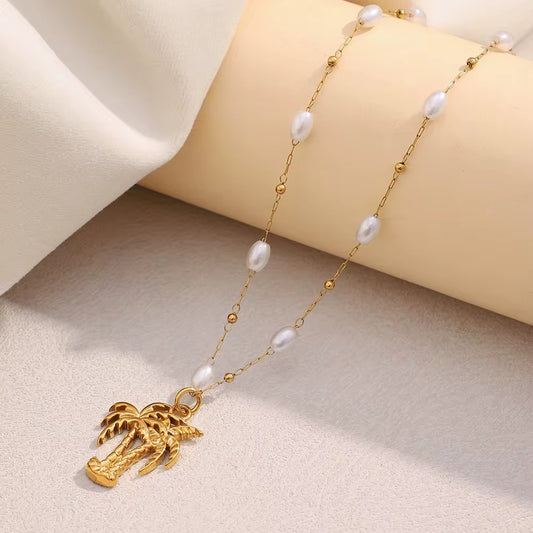 The Palm Paradise Necklace