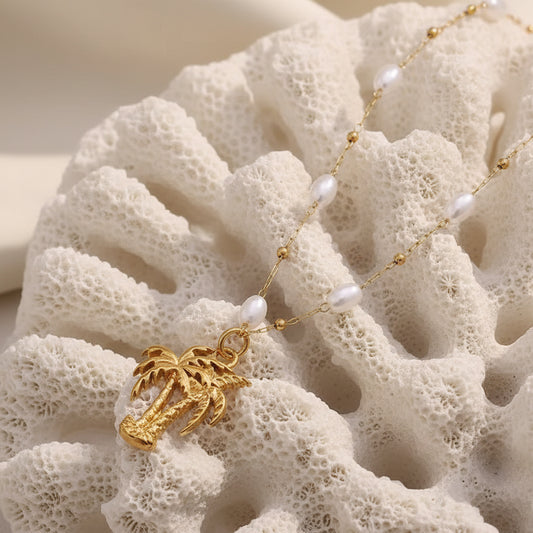 The Palm Paradise Necklace