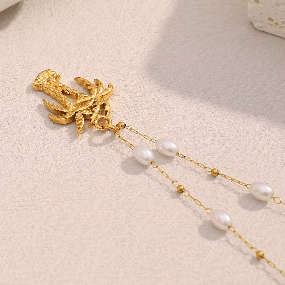 The Palm Paradise Necklace
