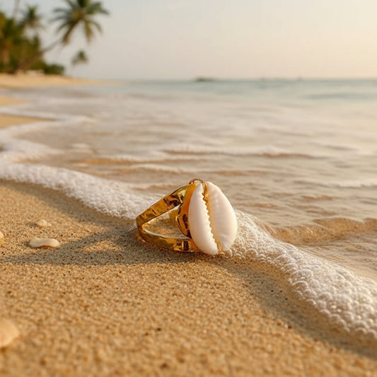 The Cowrie Gold Ring