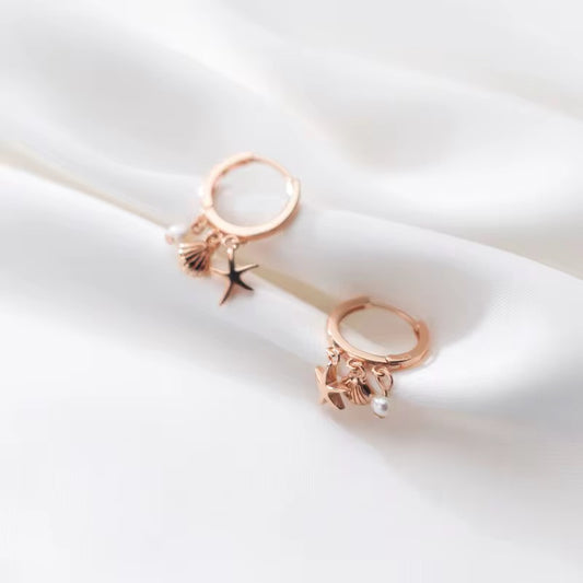 Sea Charm Mini Earring