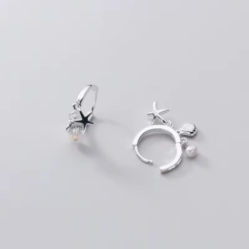 Sea Charm Mini Earring