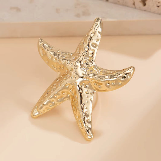 Starfish Statement Ring