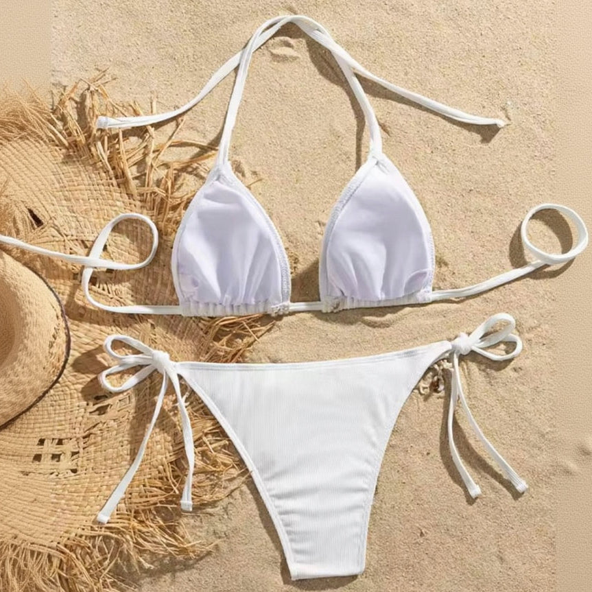 The Islander Bikini White
