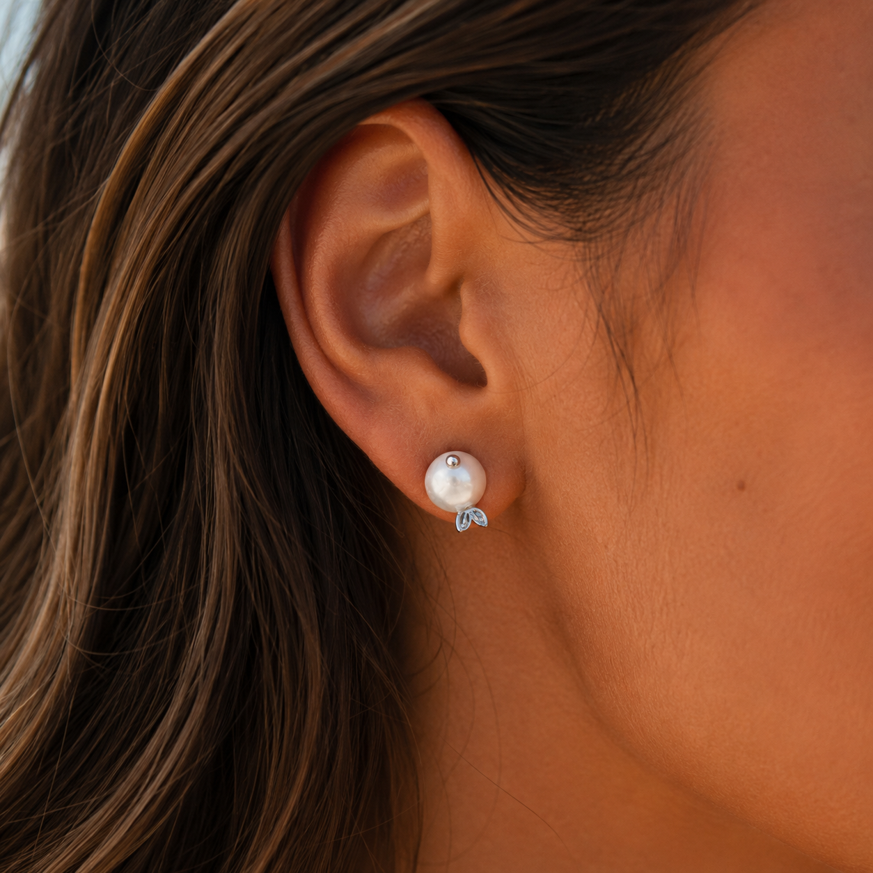 Little Fish Pearl Studs