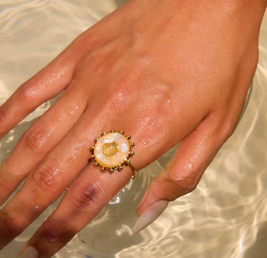 Saltwater Shell Ring