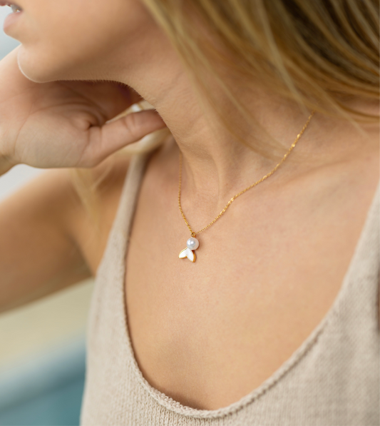 Whale Tail Necklace