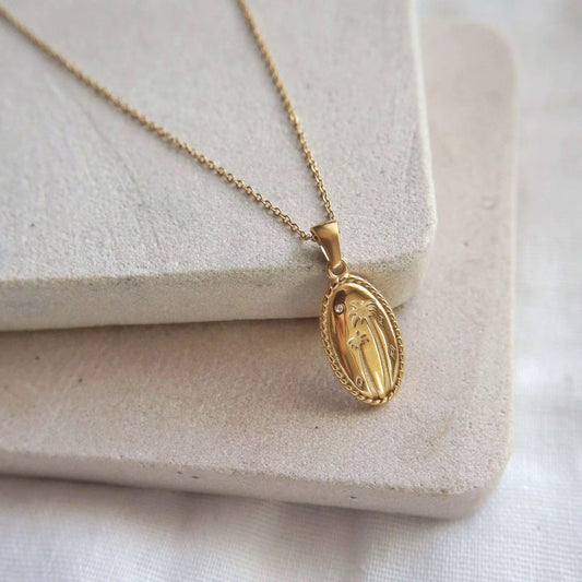 Coconut Palm Neckalce