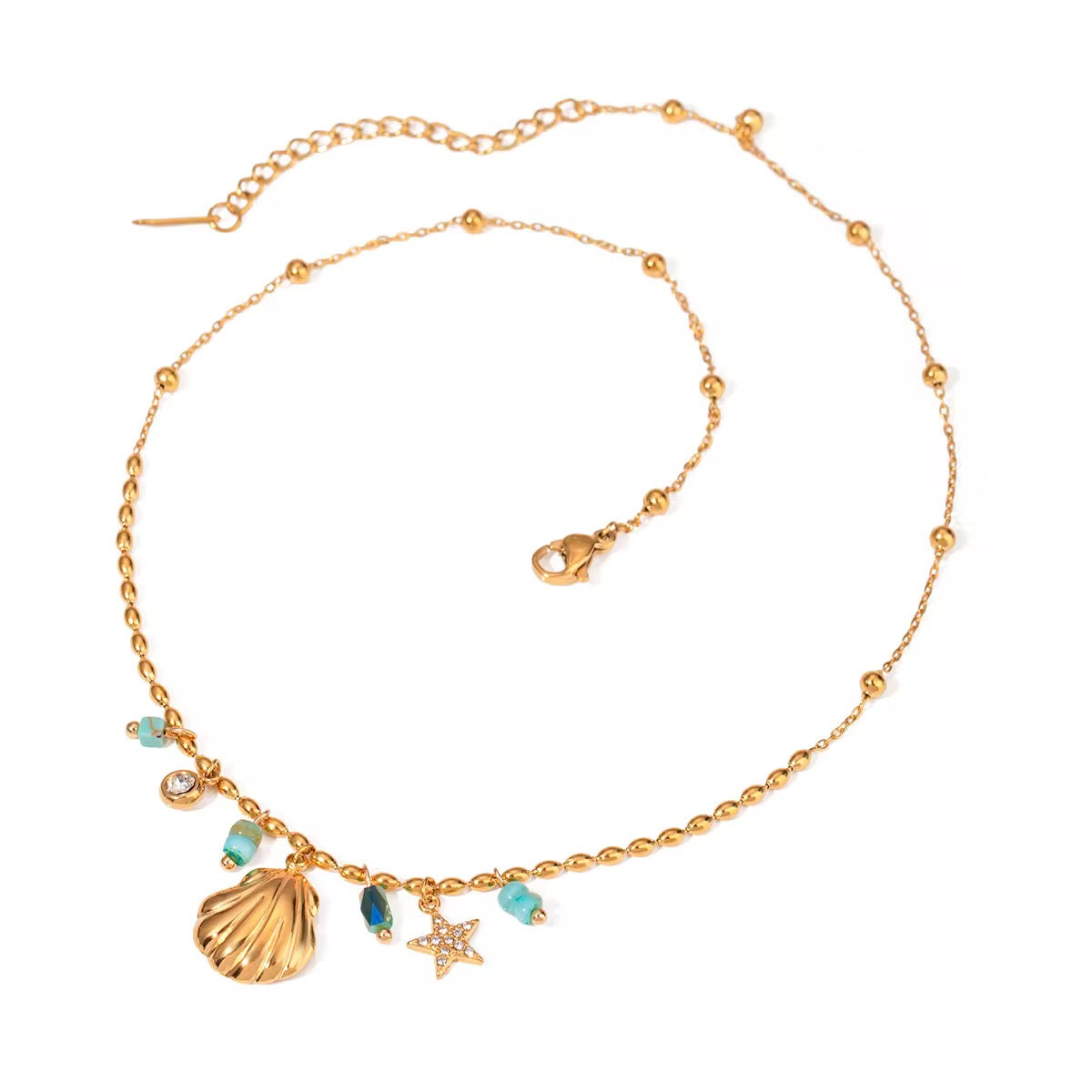 Amazonite Pendant Necklace