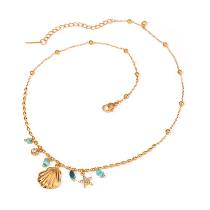 Amazonite Pendant Necklace