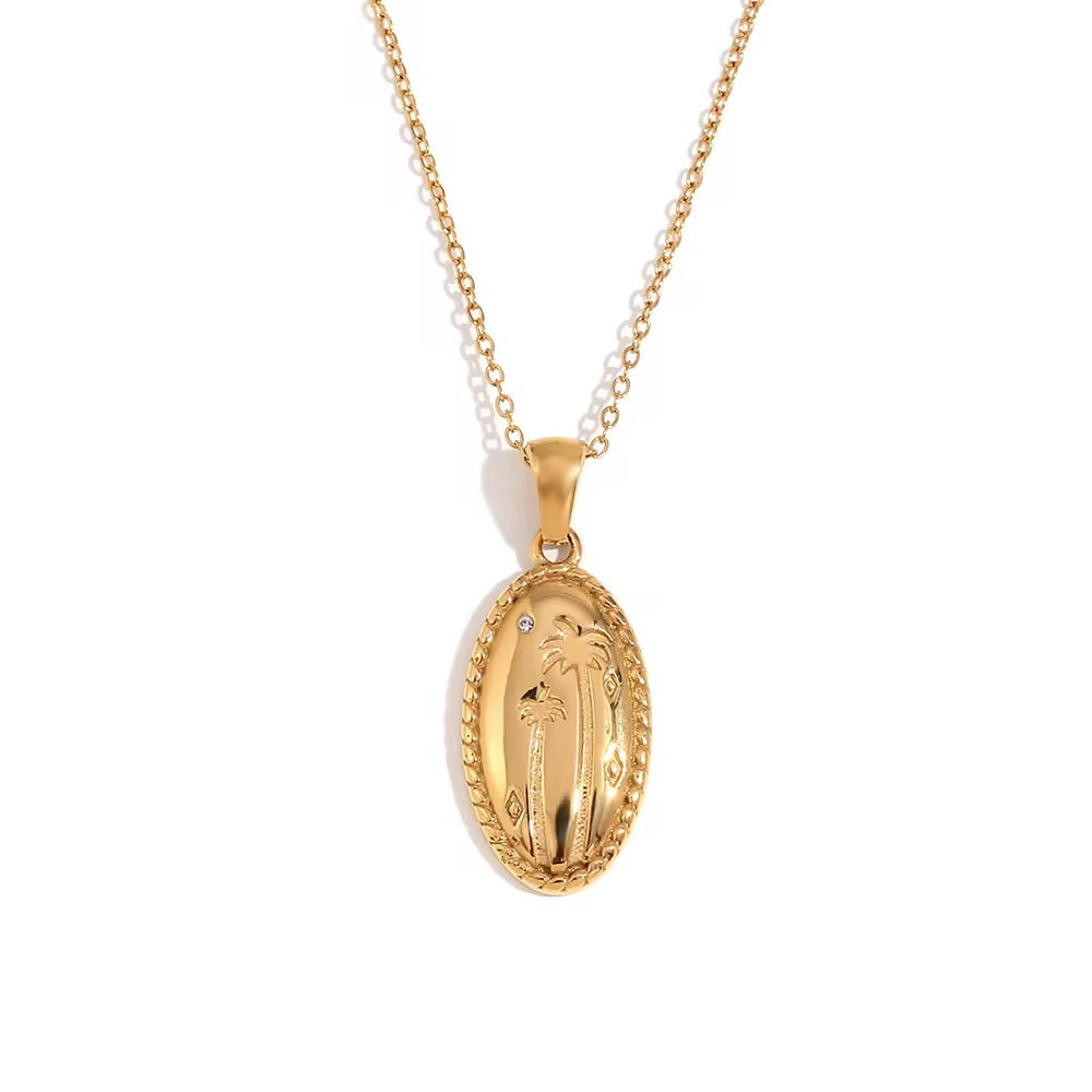 Coconut Palm Neckalce