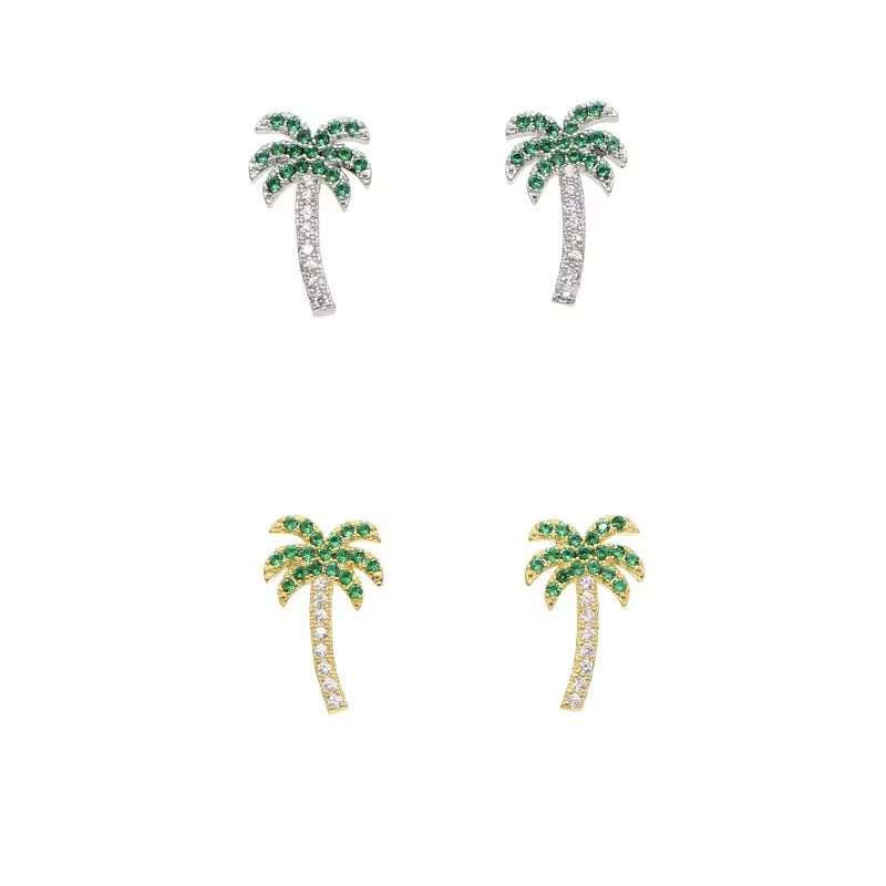 Coastal Palms Mini Studs