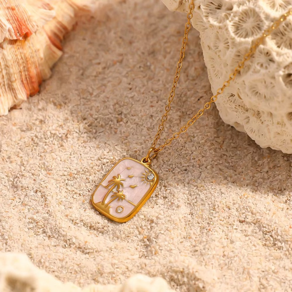 Rosé Island Necklace