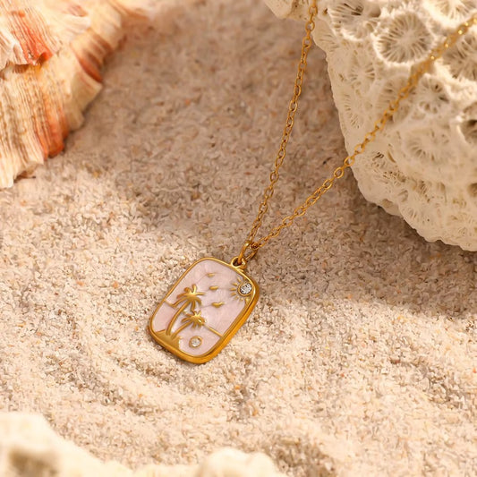 Rosé Island Necklace
