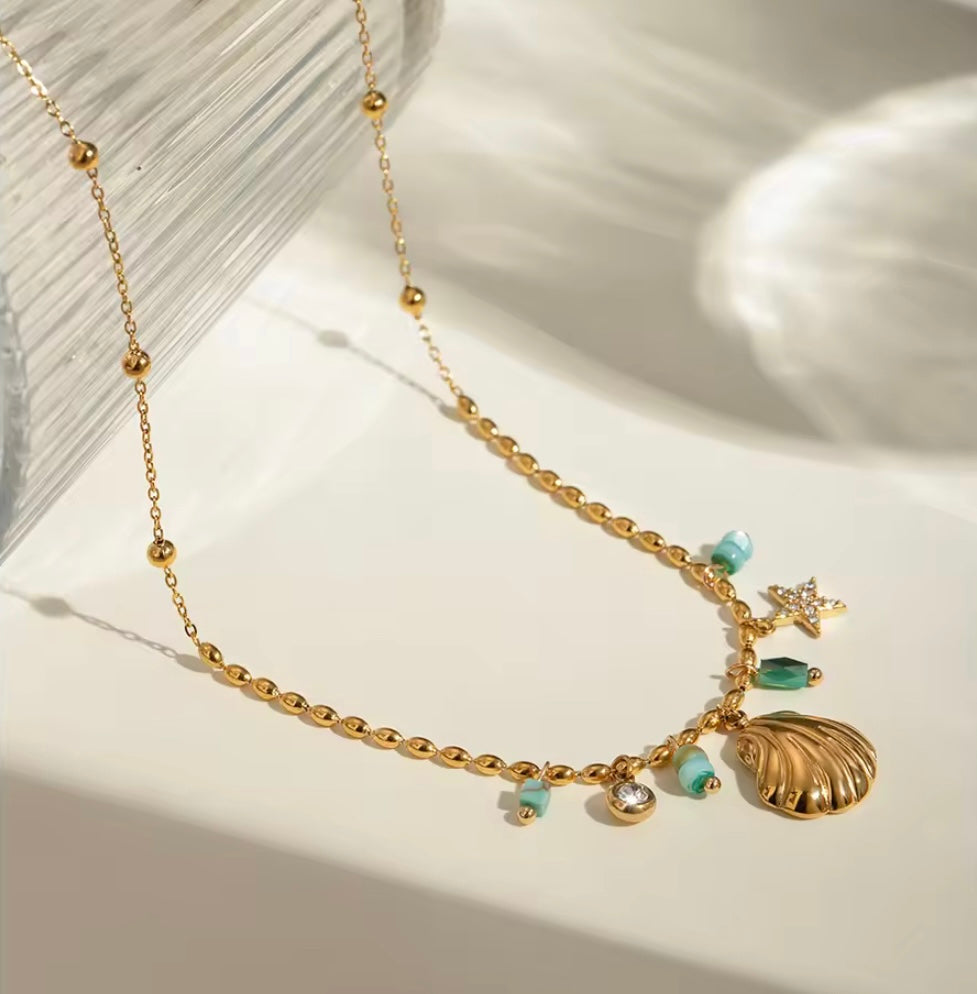 Amazonite Pendant Necklace