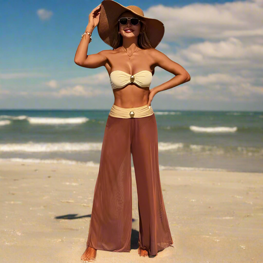 Azura Sand 3 Piece Bikini Set