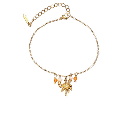 Golden Palm Bracelet