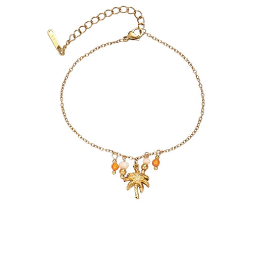 Golden Palm Bracelet