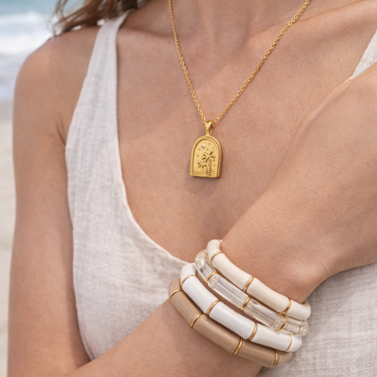 Bamboo Stretch Bracelet