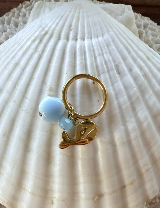 Whale Whimsy Ring