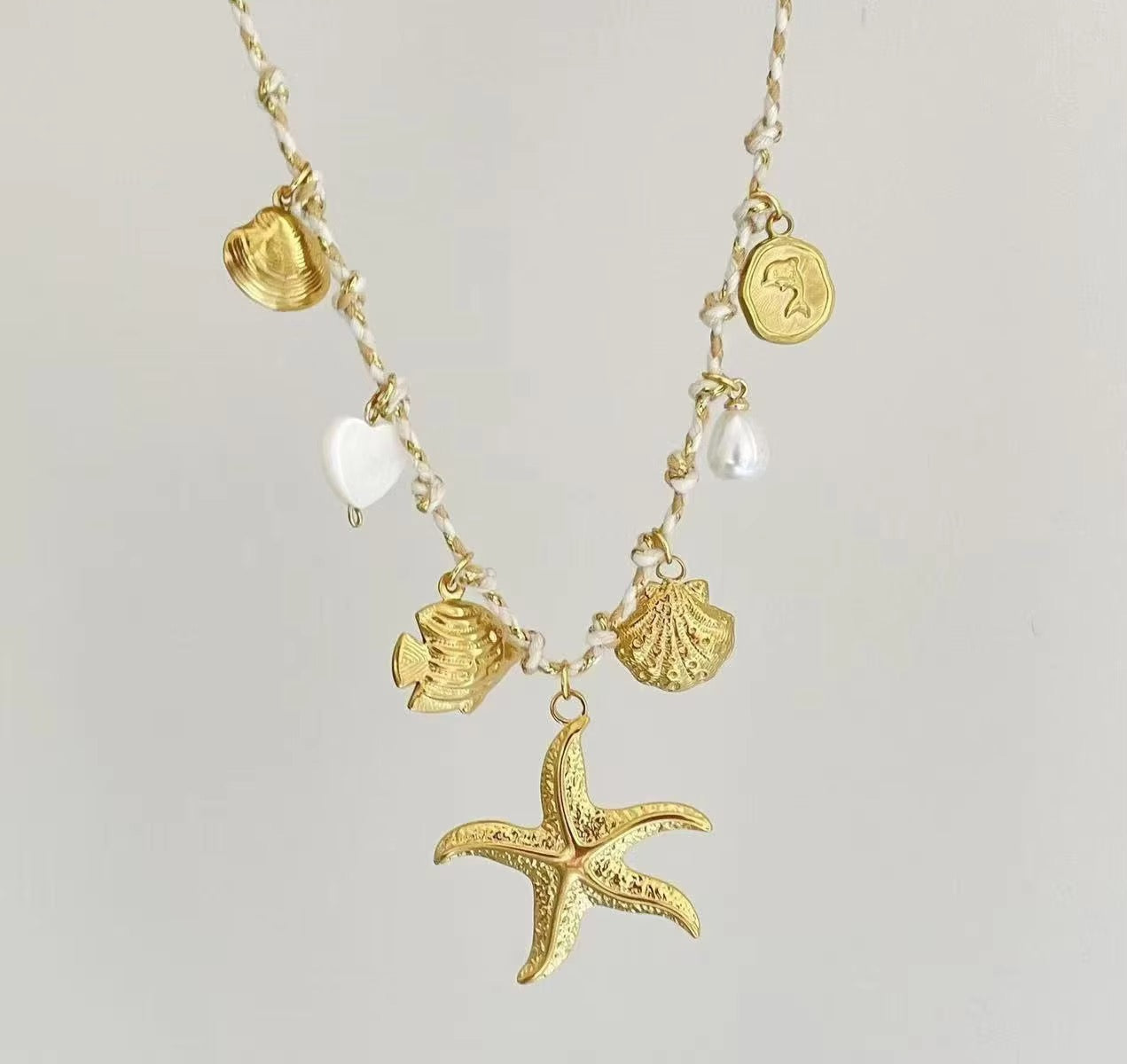 Santorini Starfish Necklace