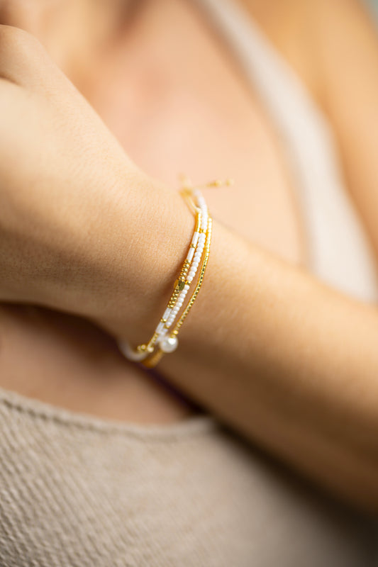 Boho Beaded Bracelet Set