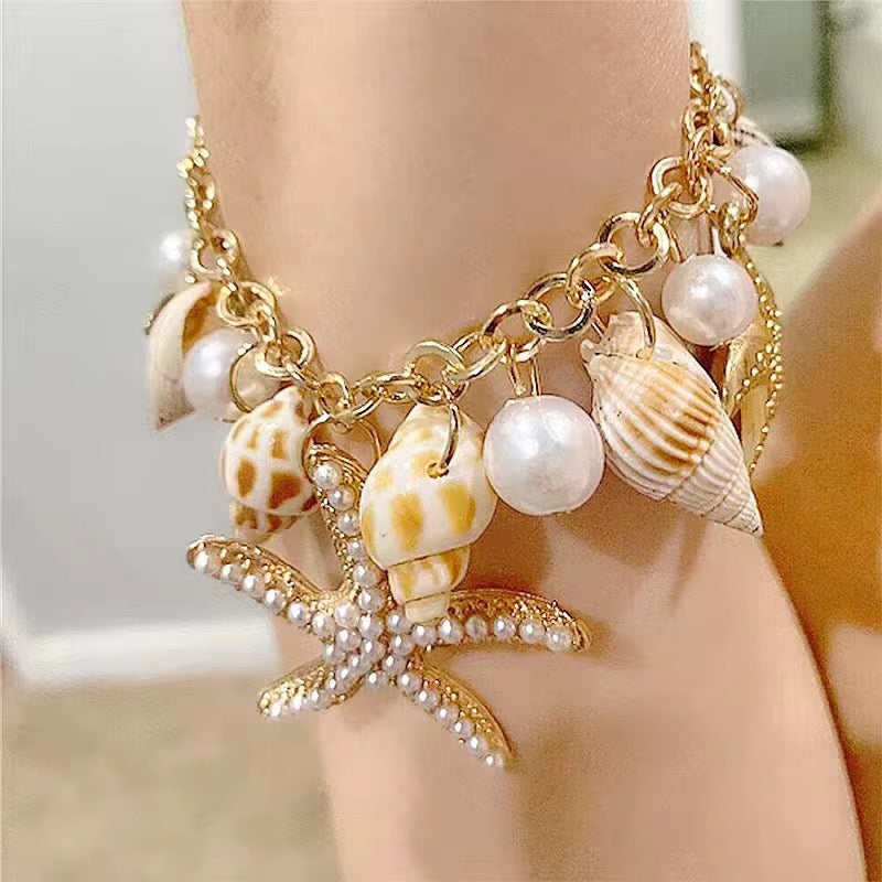 Coastal Treasure Charm Bracelet