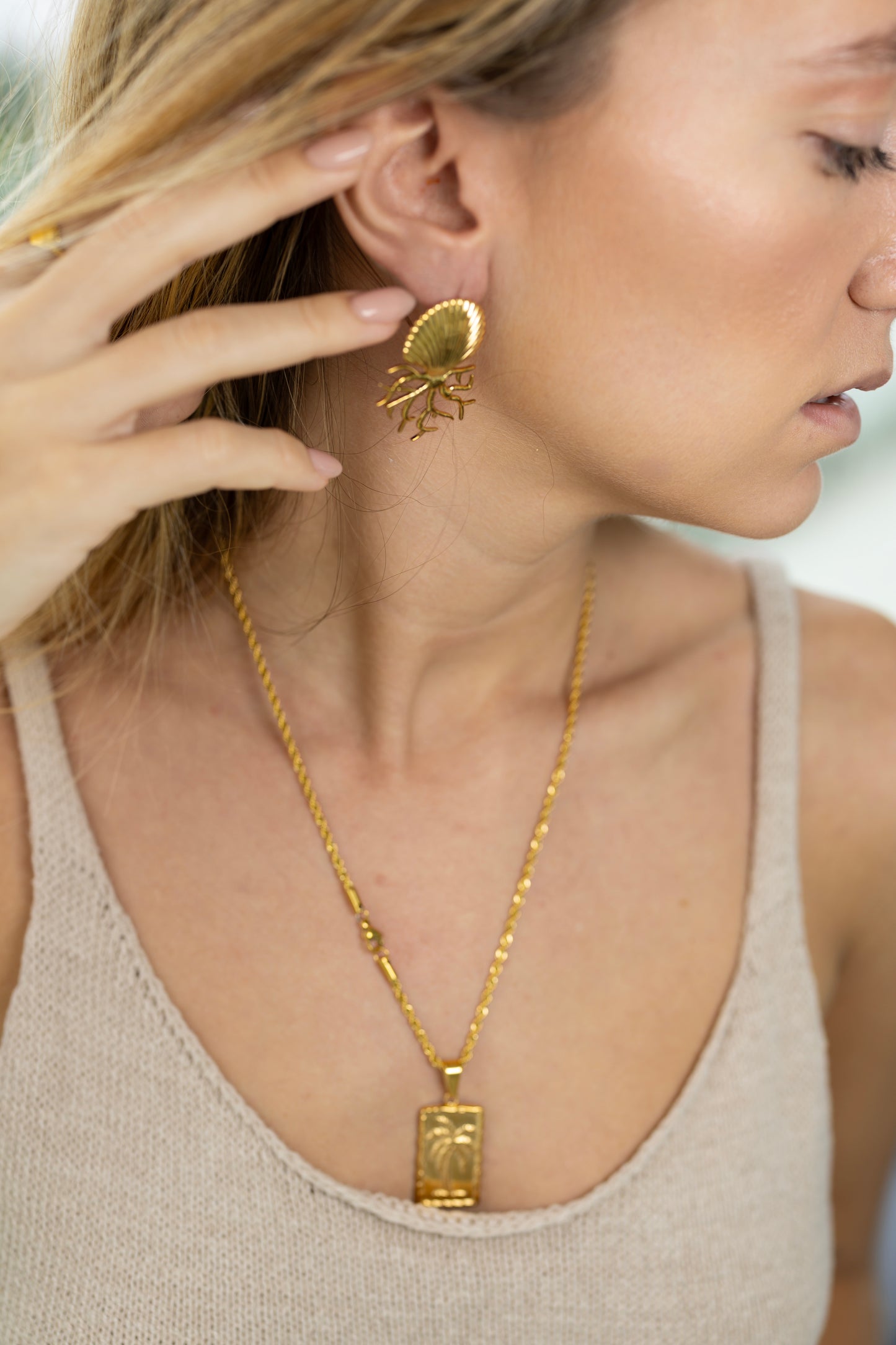 Coral Ocean Earrings