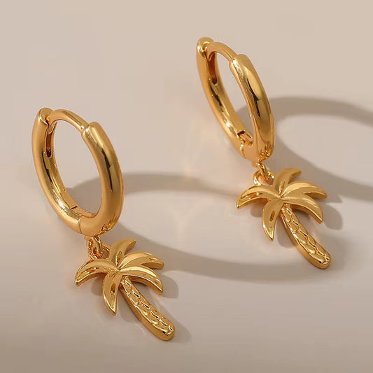Coconut Tree Earrings