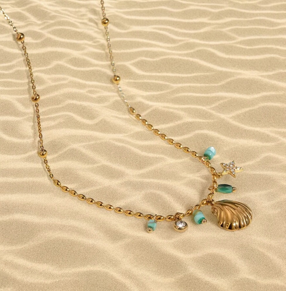 Amazonite Pendant Necklace