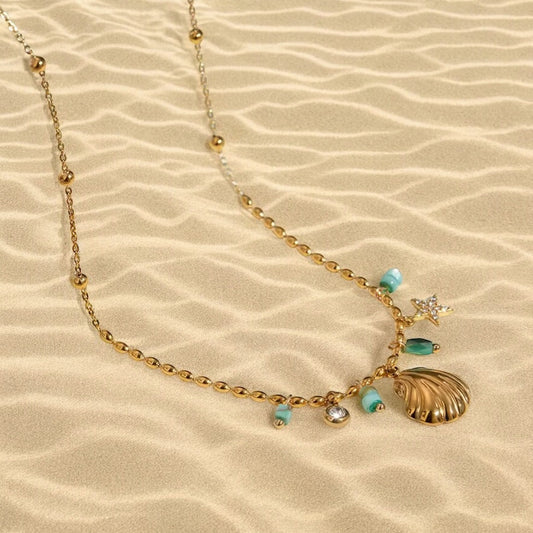 Amazonite Pendant Necklace