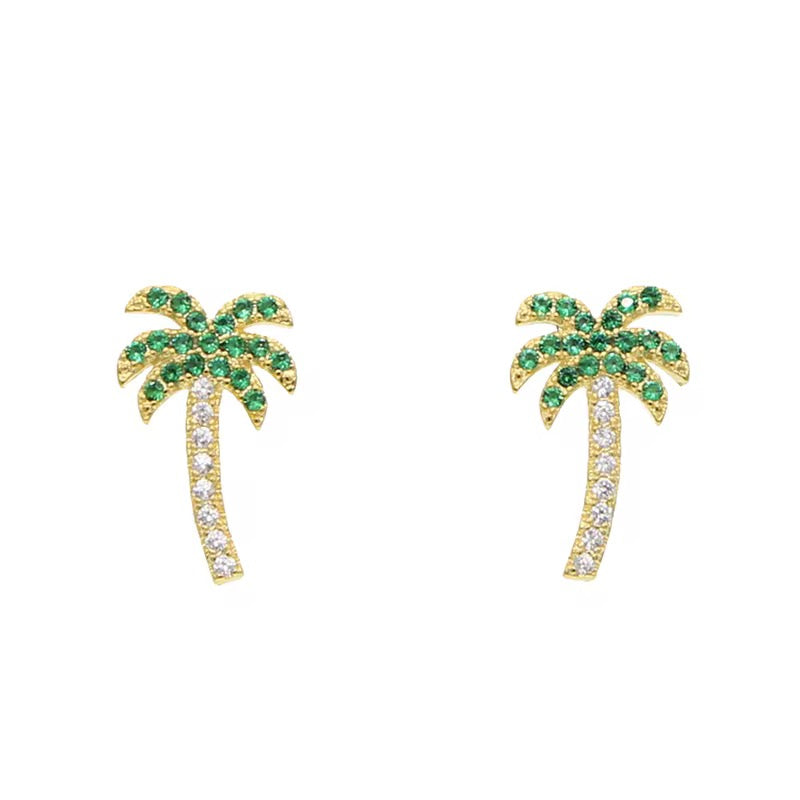 Coastal Palms Mini Studs