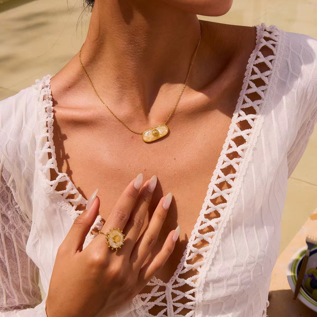 Saltwater Shell Ring